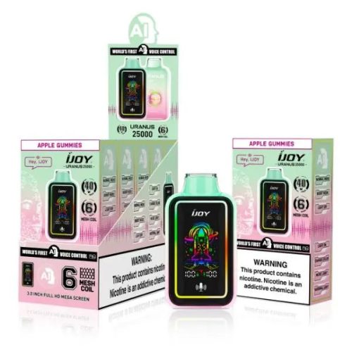 Best Deal iJoy Uranus 25000 Puffs Disposable Vape 20mL Apple Gummies