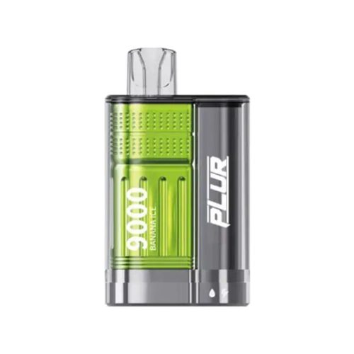 Best Deal Plur 9000 Puffs Disposable  Vape 18mL Banana Ice