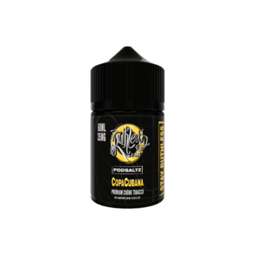 Best Deal Ruthless Salt Nic E-Liquid Vape Juice 60mL - Copa Cubana