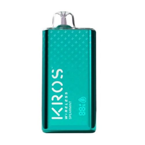 Best Deal KROS Wireless 9000 Puffs Disposable Vape 17mL 10-Pack Spearmint