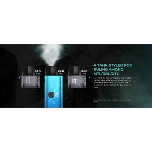 Uwell Crown S Pod Kit Feature 1