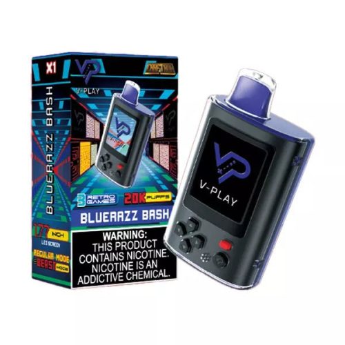 craftbox v play 20k puffs disposable blurazz bash