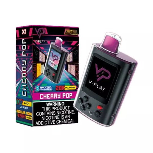 craftbox v play 20k puffs disposable cherry pop