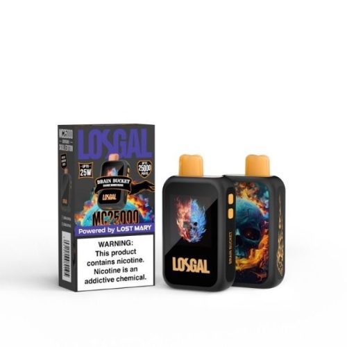 losgal mc25000 disposable brain bucket orange mango guava